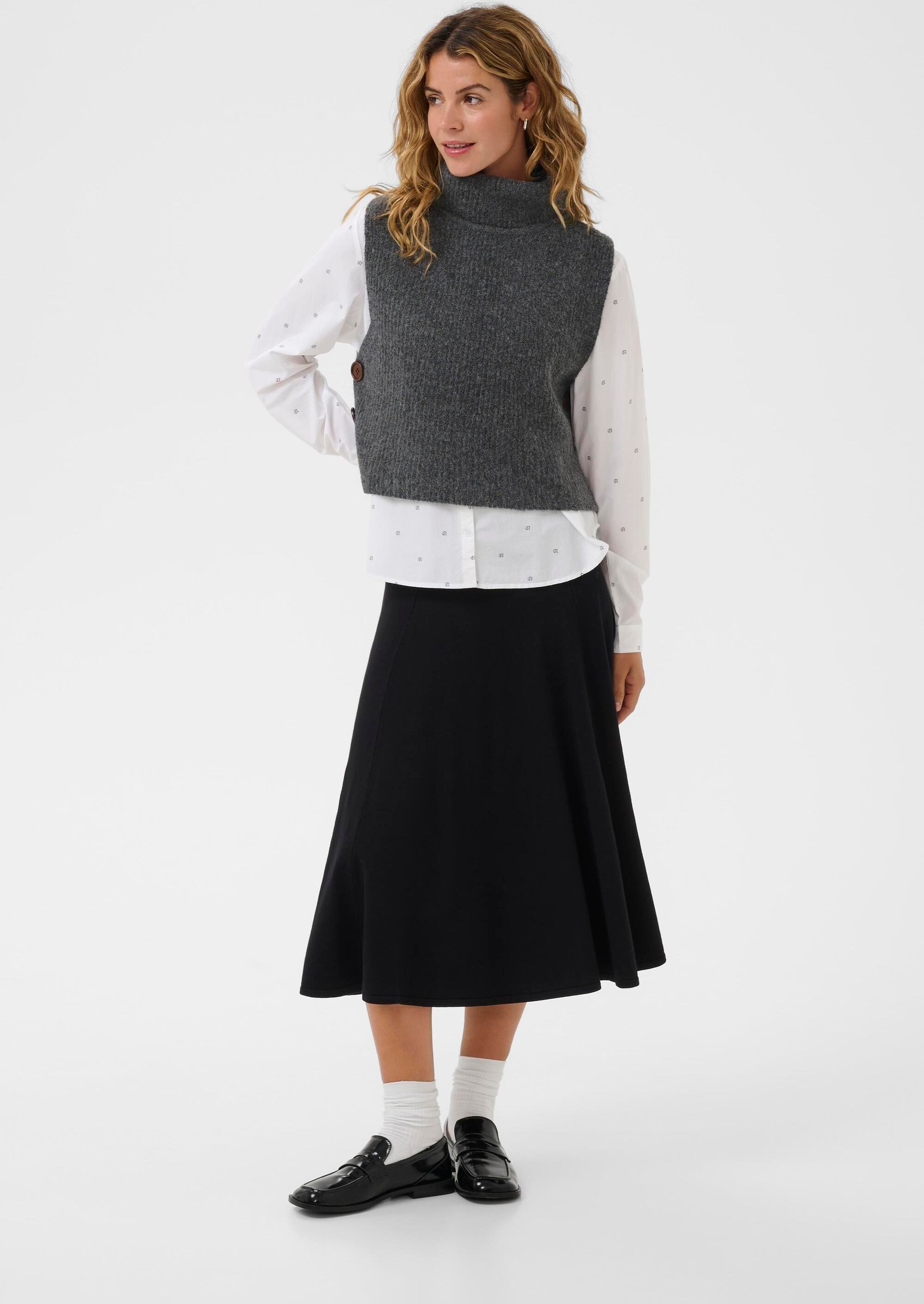 Strickpullover CRStarfi Strickpullover Straight fit grey