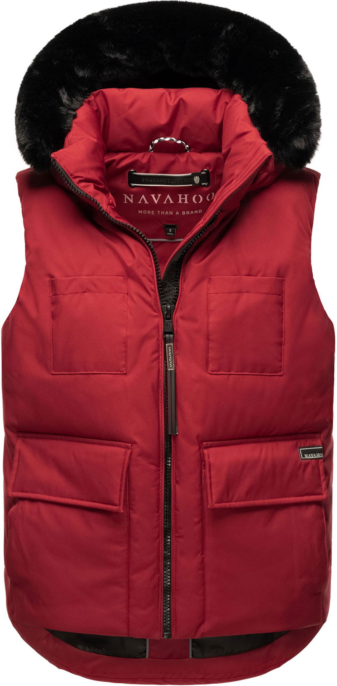 Navahoo Zimthäschen Damen Winter Weste – warm & stilvoll