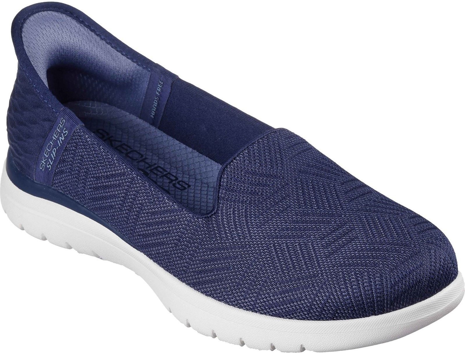 Skechers On-the-GO Flex - Clover Polyester Damen Sneaker in Marineblau
