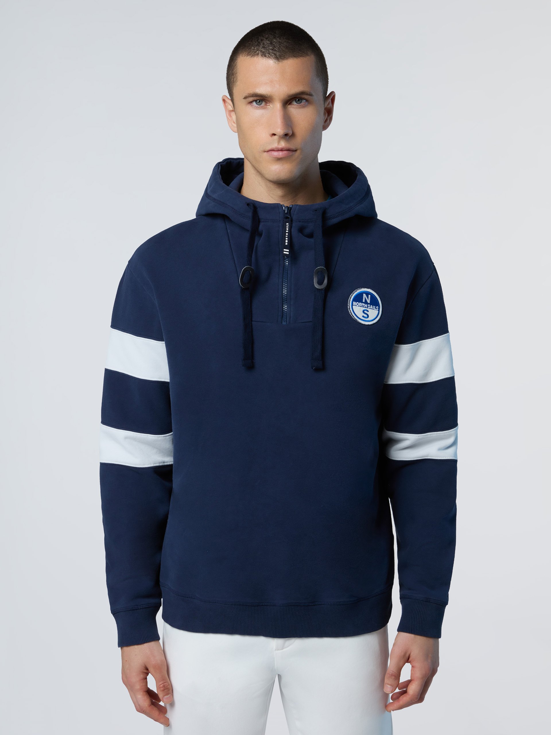 North Sails Hoodie With sleeve stripes