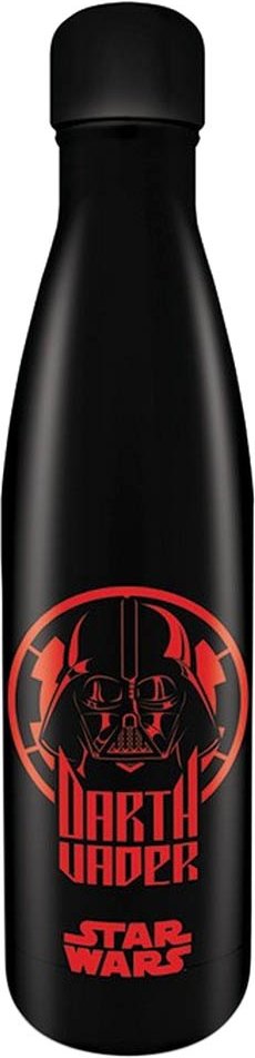 Star Wars - Thermosflasche, "Darth Vader", Metall (Schwarz)