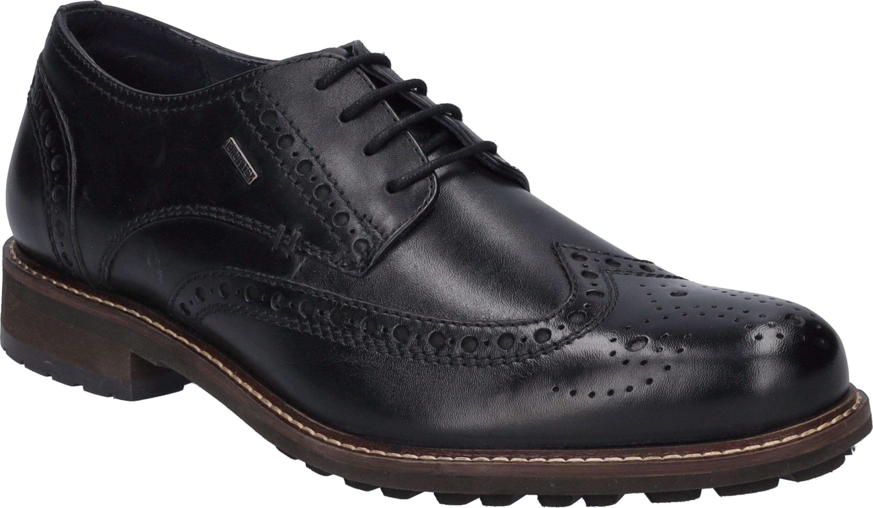 JOSEF SEIBEL Herren Halbschuh Jasper 53 in schwarz