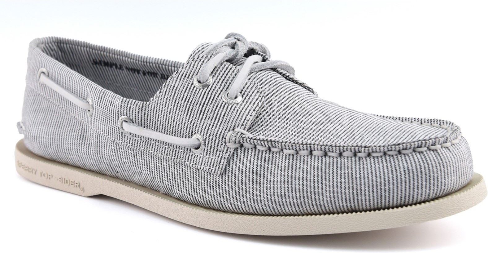 Sperry Authentic Original Baumwoll Herrenschuhe Mit Nadelstreifen