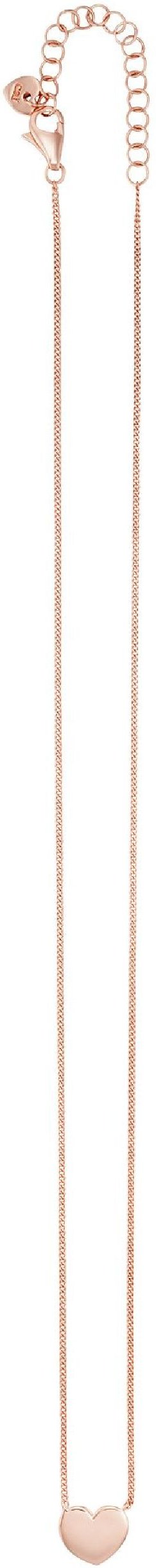 cai Collier 925/- Sterling Silber rotvergoldet Herz