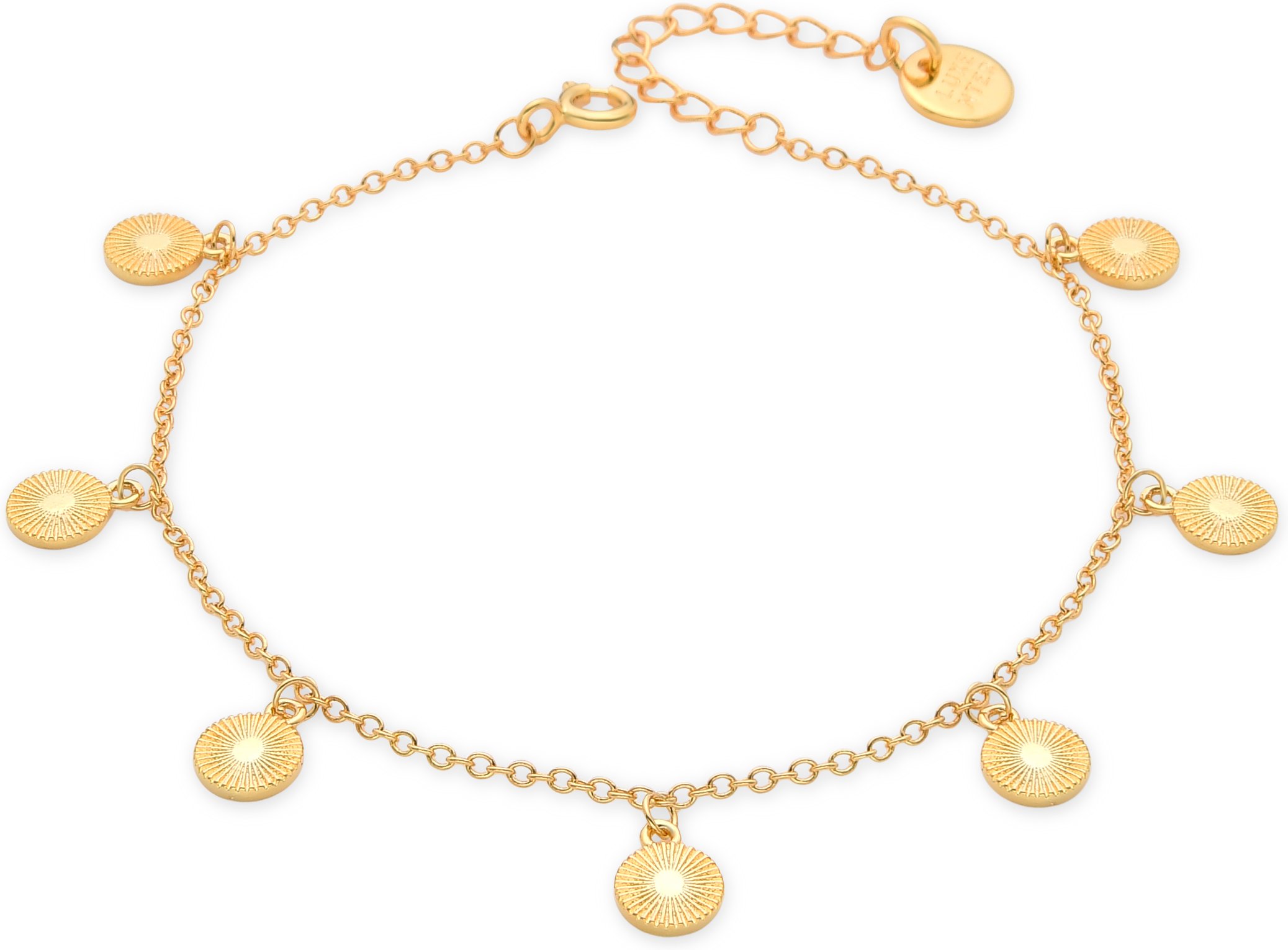 Luxenter Balark Armband, vollendet in 18 Karat Gelbgold