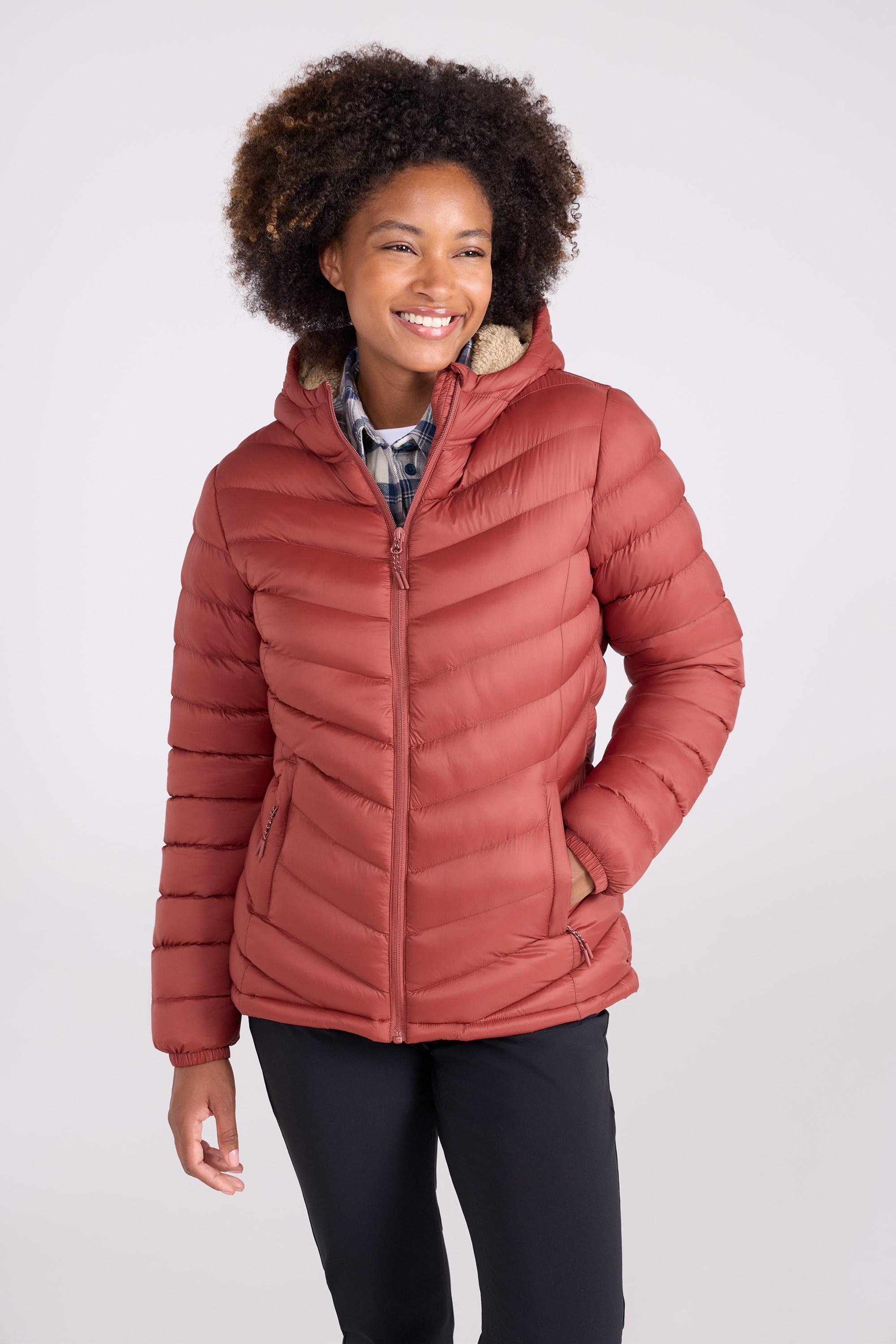Mountain Warehouse - Steppjacke für Damen (Rostfarben)