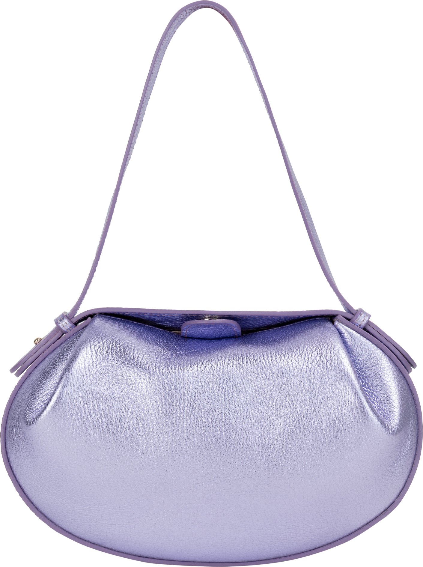 FELIPA Handtasche Damen Glänzendes Flieder