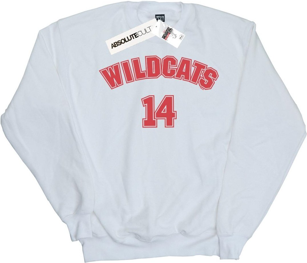 Disney - "High School Musical The Musical Wildcats 14" Sweatshirt für Mädchen (Weiß)