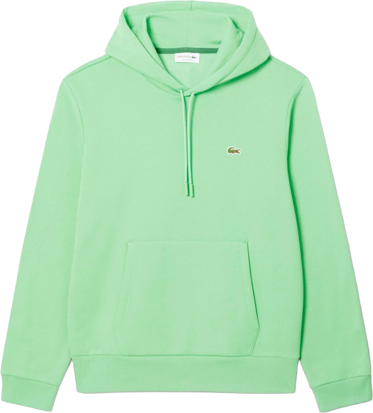 Lacoste - Kapuzenpullover für Herren, Fleece, Bio-Baumwolle (Grün)