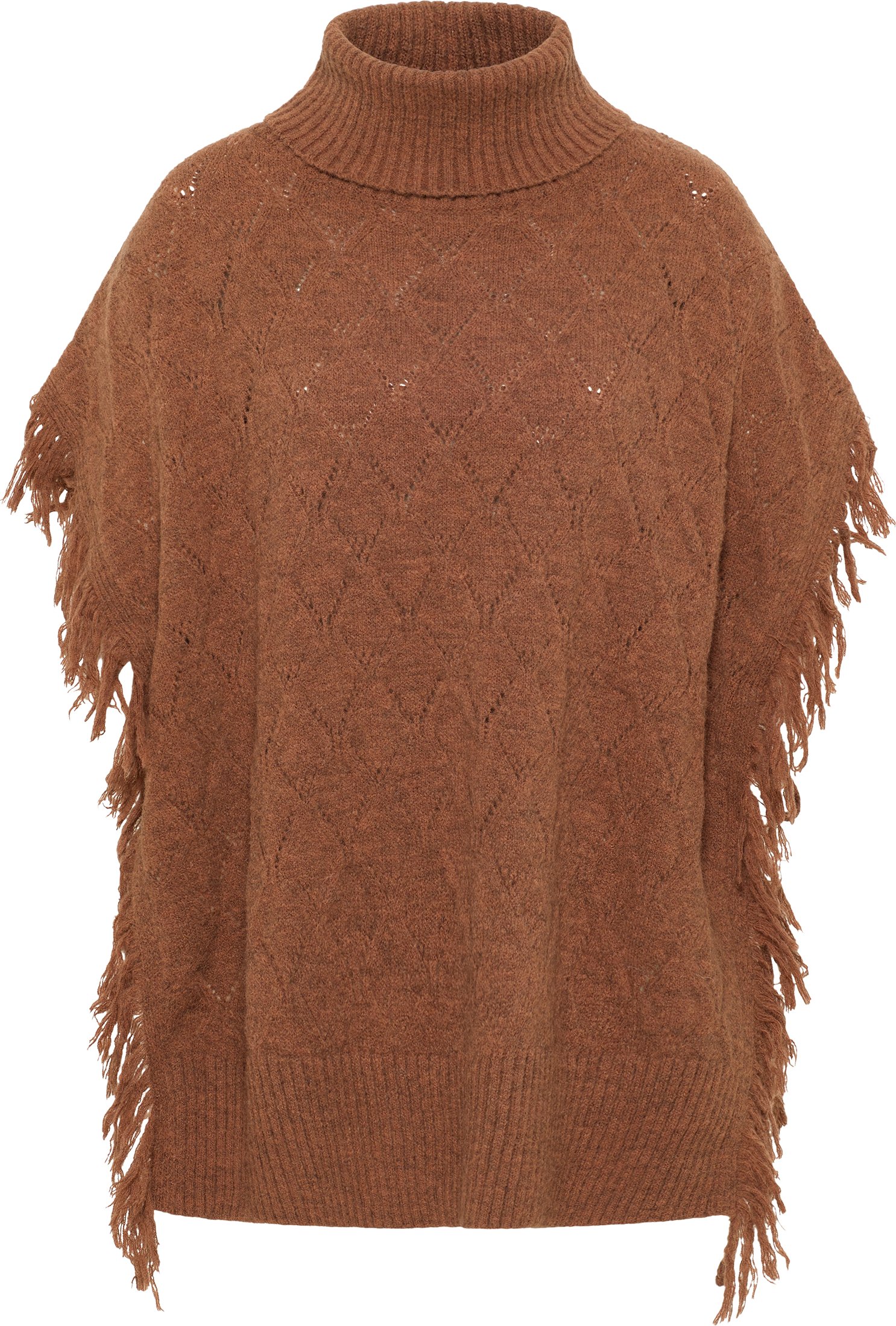 IZIA Poncho en tricot gaya