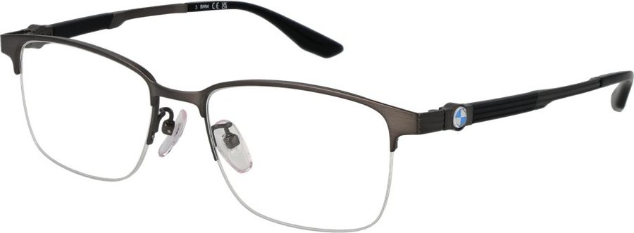 Halbrandlose Metallbrille