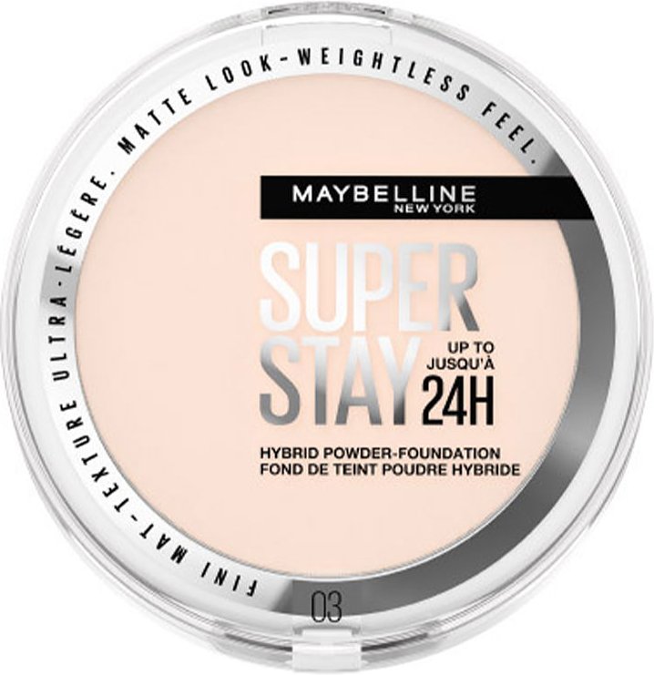 Superstay 24h Hybrid-puder-foundation #03 9 gr