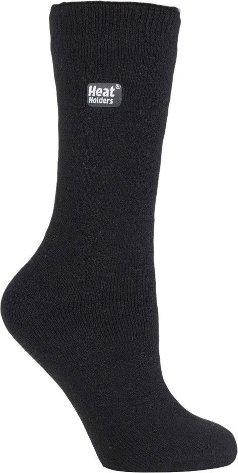 Heat Holders Lite 3 Paar Multipack Damen-Thermosocken für den Winter | Dünne und warme Socken für Anzugsocken Schwarz