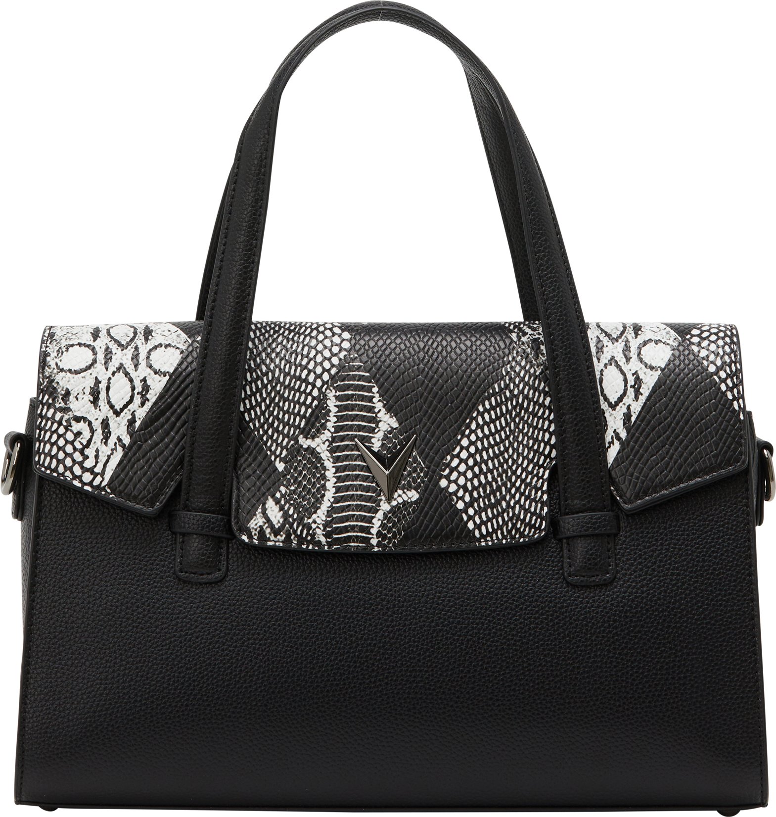 Faina Handtasche Handtasche Frauen schwarz braun