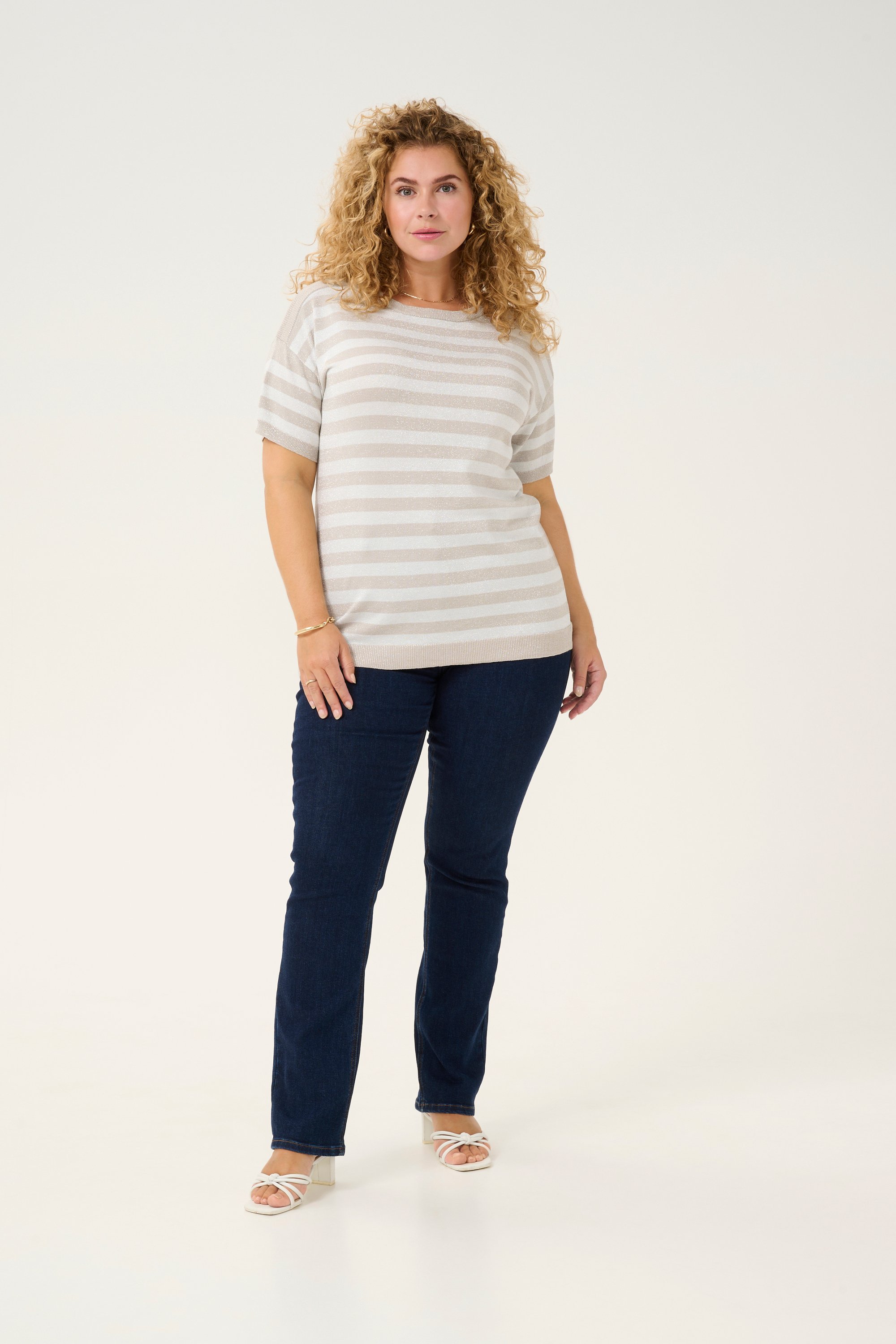 Strickpullover Loose fit cream