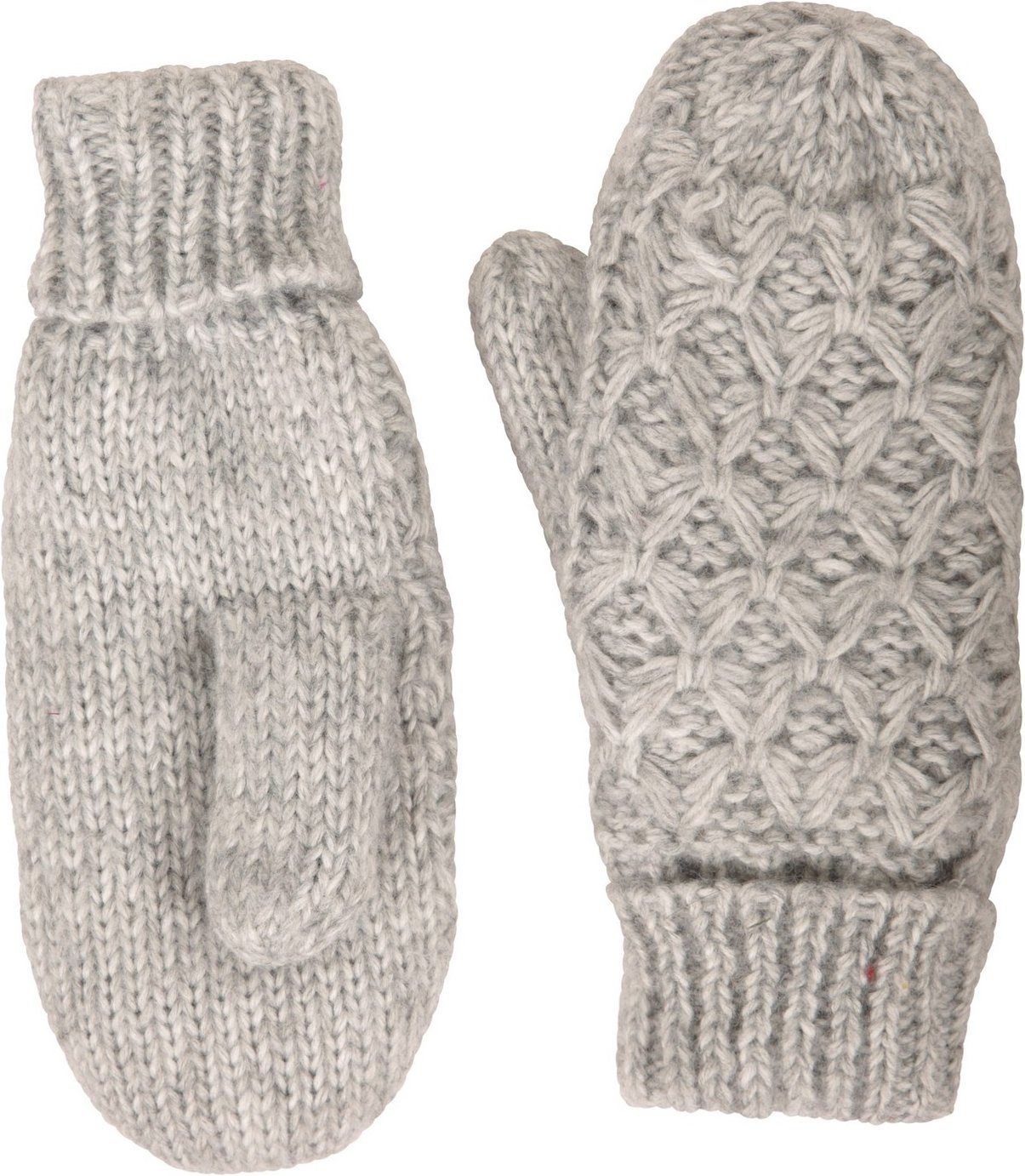 Mountain Warehouse Damen Isotherm Fleecegefütterte Fäustlinge (Grau)