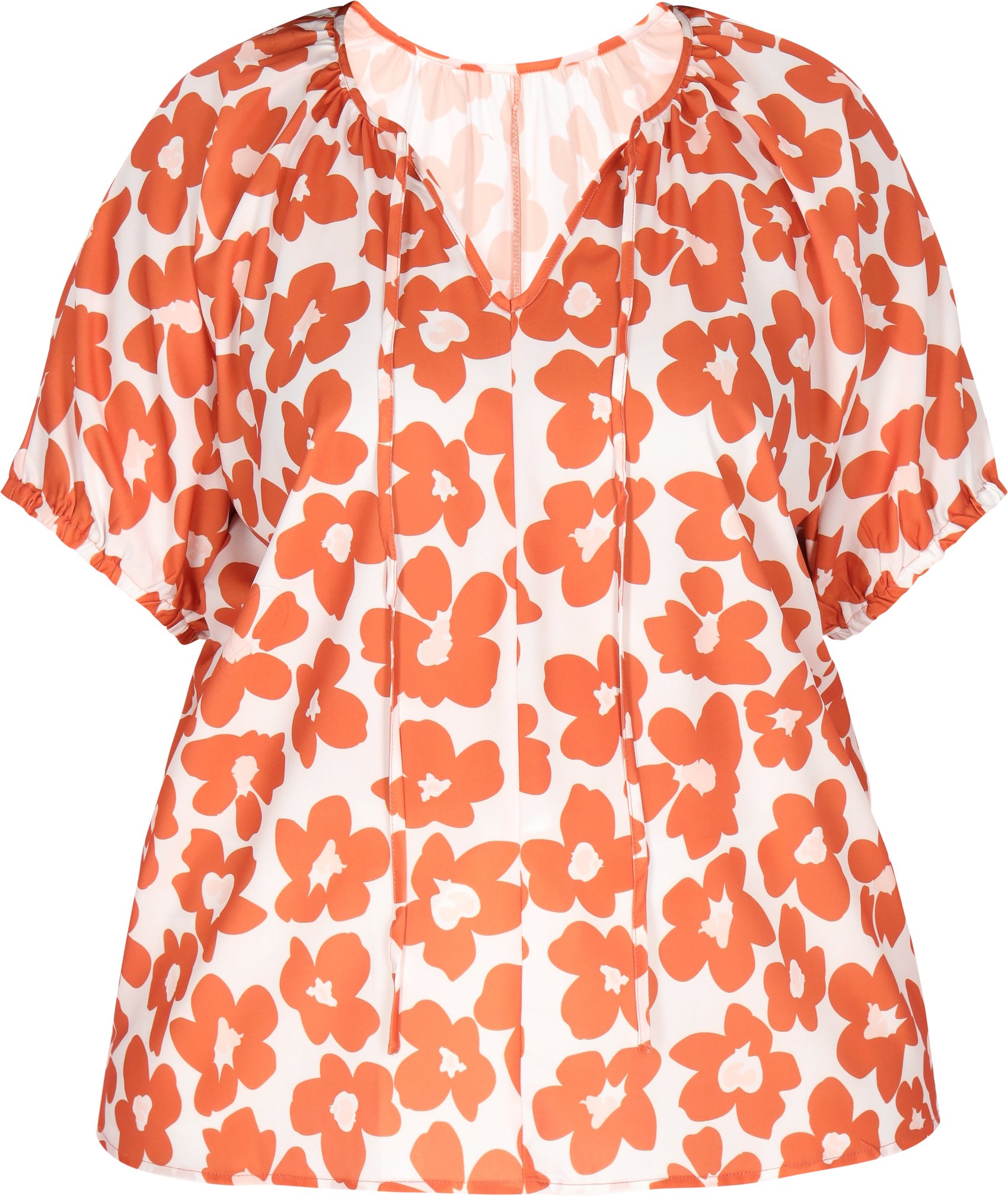 IZIA Bluse in großen Größen Damen orange