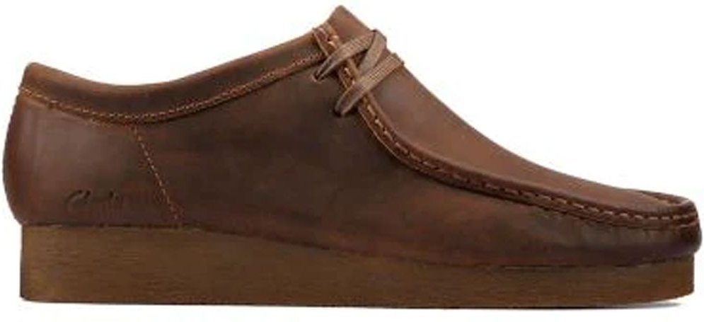 Clarks Wallabee 2 Bienenwachs -Männer braune Stiefel