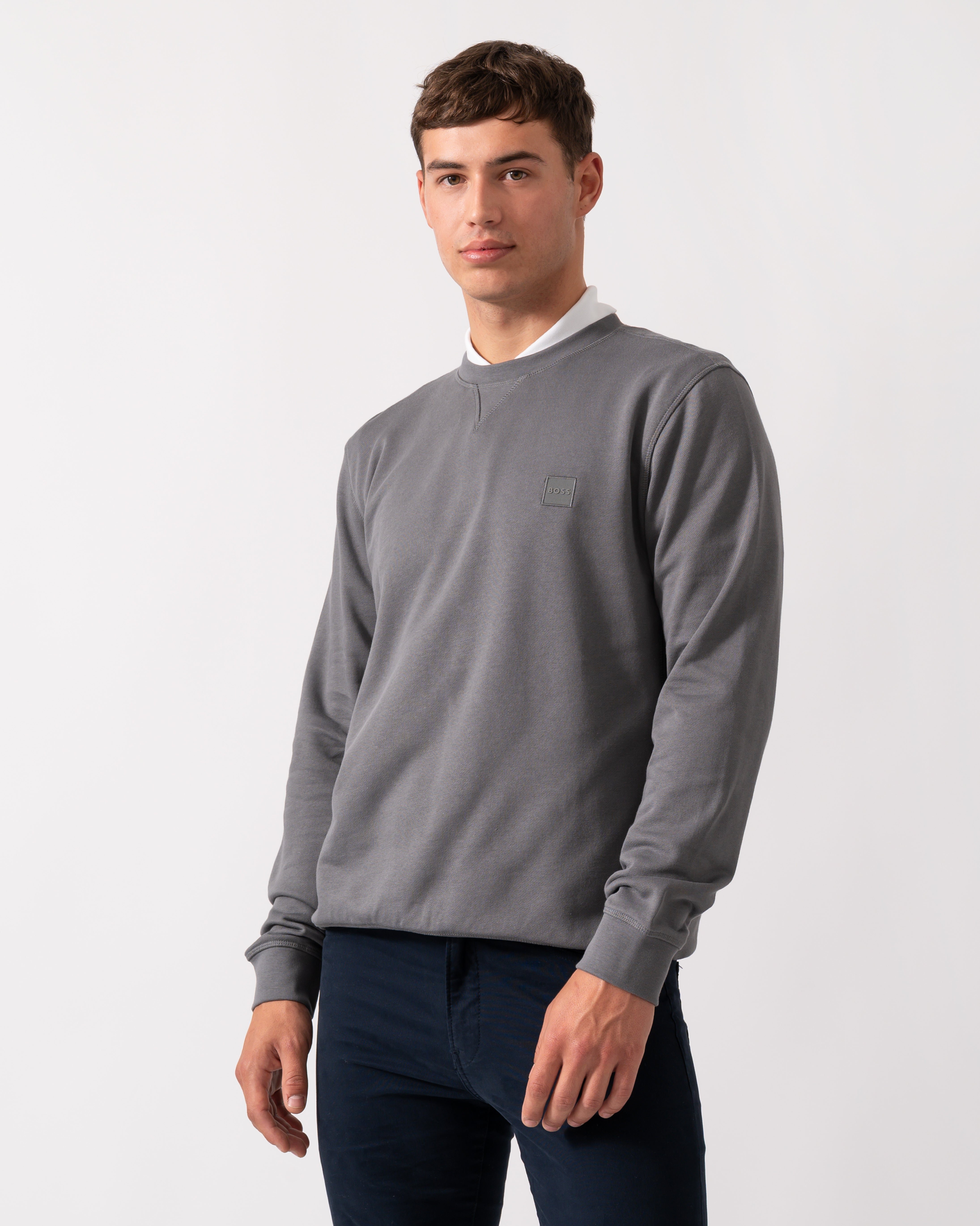 Westart Rundhals-Sweatshirt in Grau