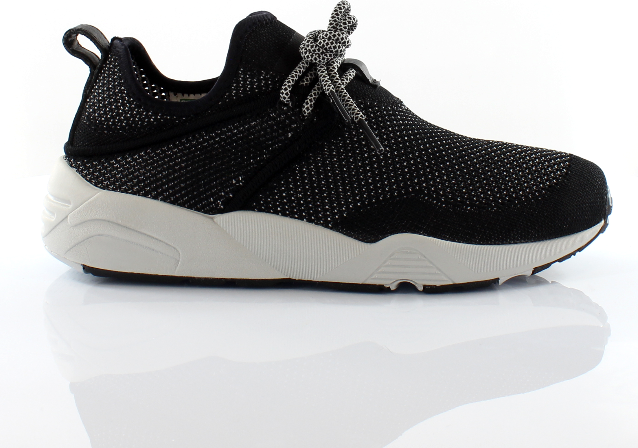 Puma X Stampd Trinomic gewebt schwarze Textilen Herren Trainer 362744 03