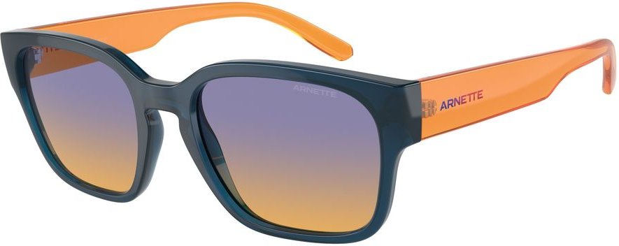 Quadratische Sonnenbrille mit Farbverlauf-Gläsern