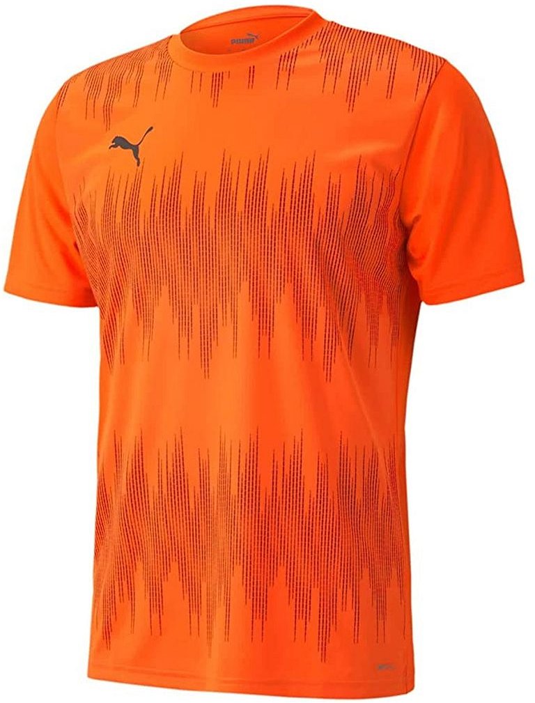 Puma ftblnxt Graphic Core Short Sleeve Crew Hals Orange Herren T-Shirt 656830 02