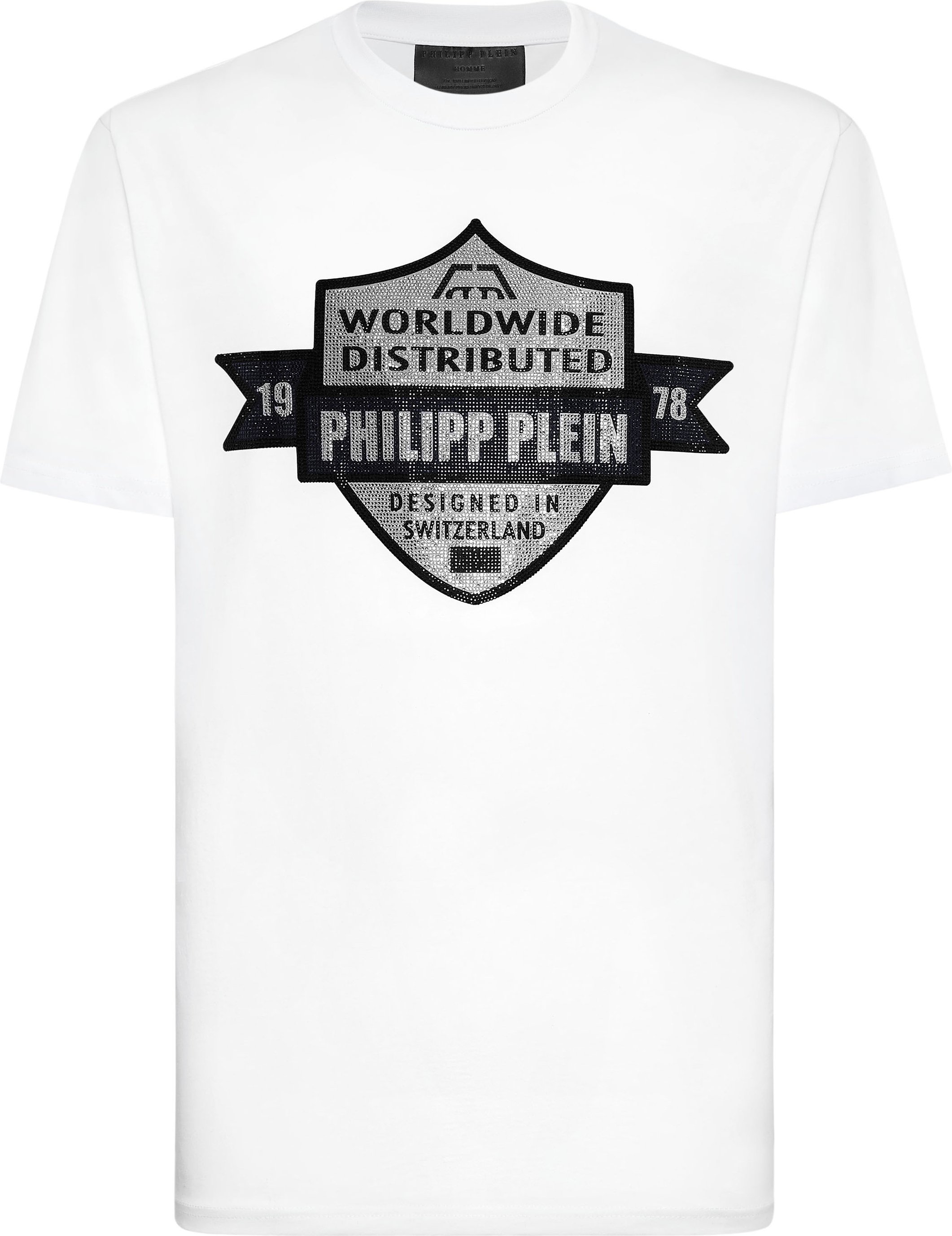 T-Shirt Rundhalsausschnitt Ss Crest