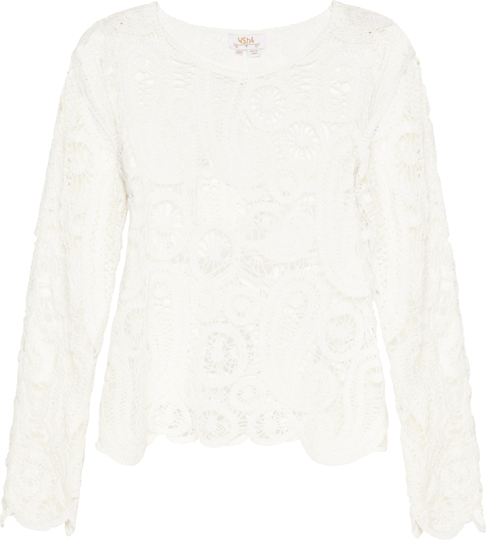 usha Pullover Frauen Weiß