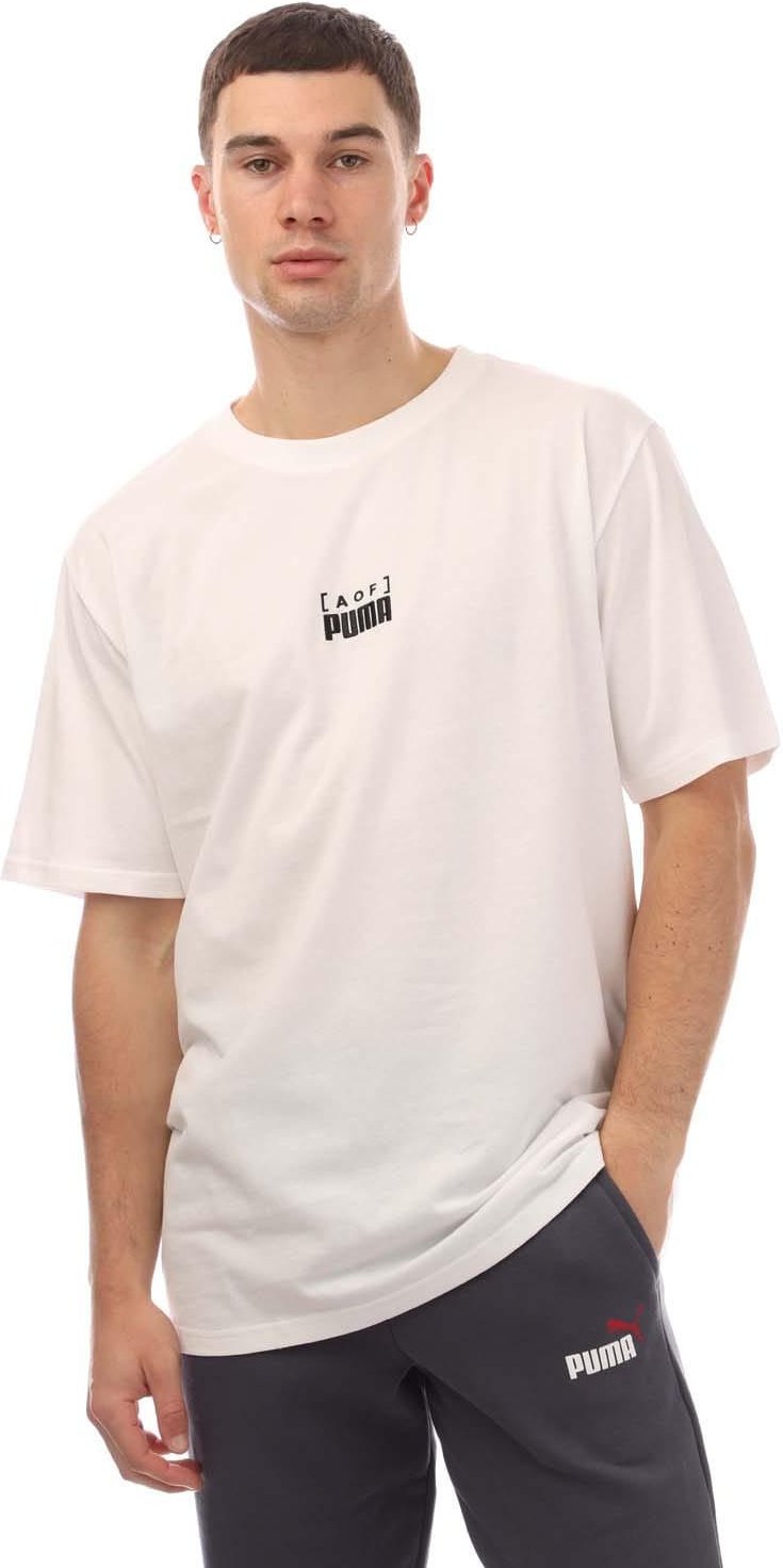 Puma - "AOF Making of a King" T-Shirt für Herren (Weiß)
