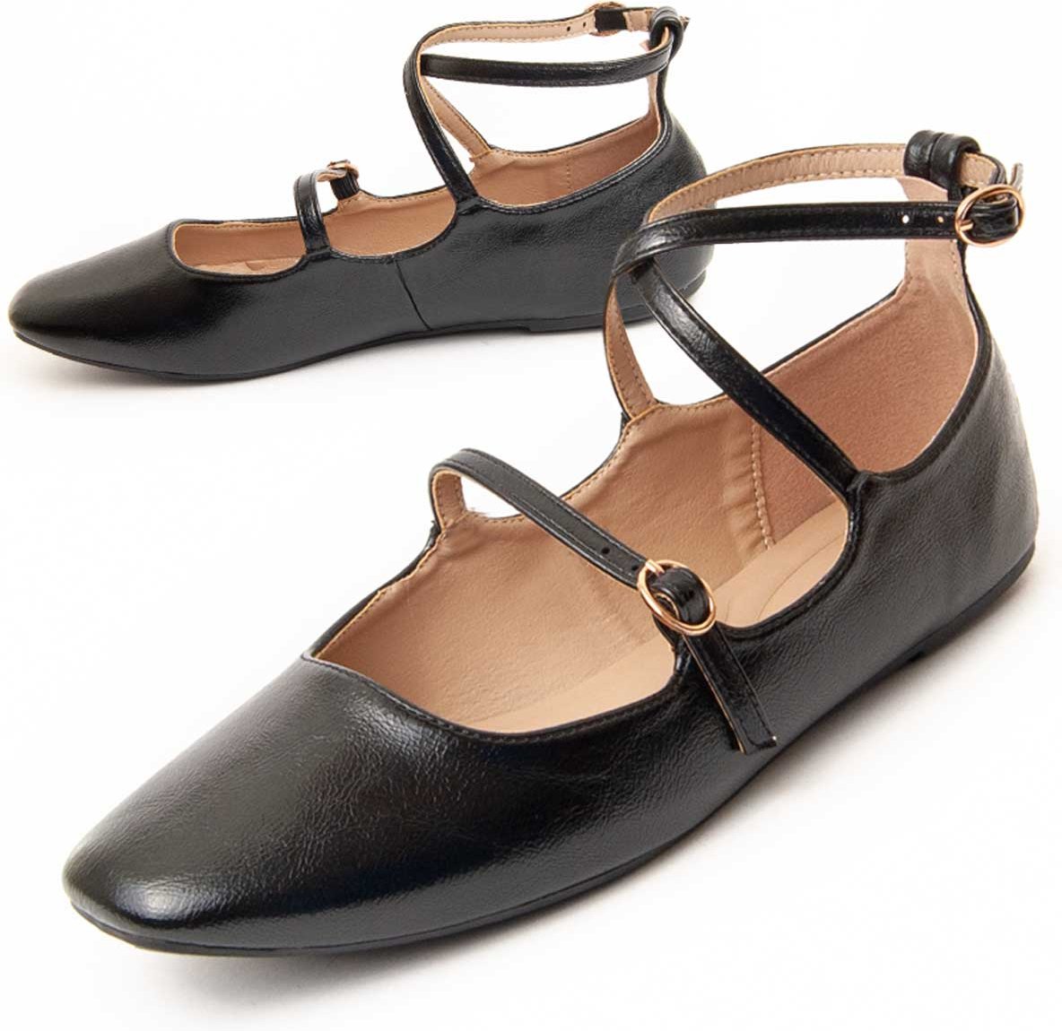 Montevita Ballerine Ballerita in Schwarz