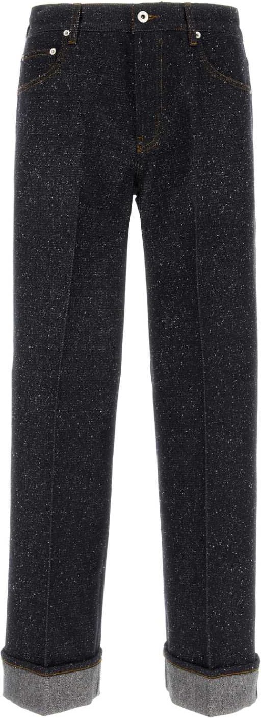 Melange Blaue Denim Jeans