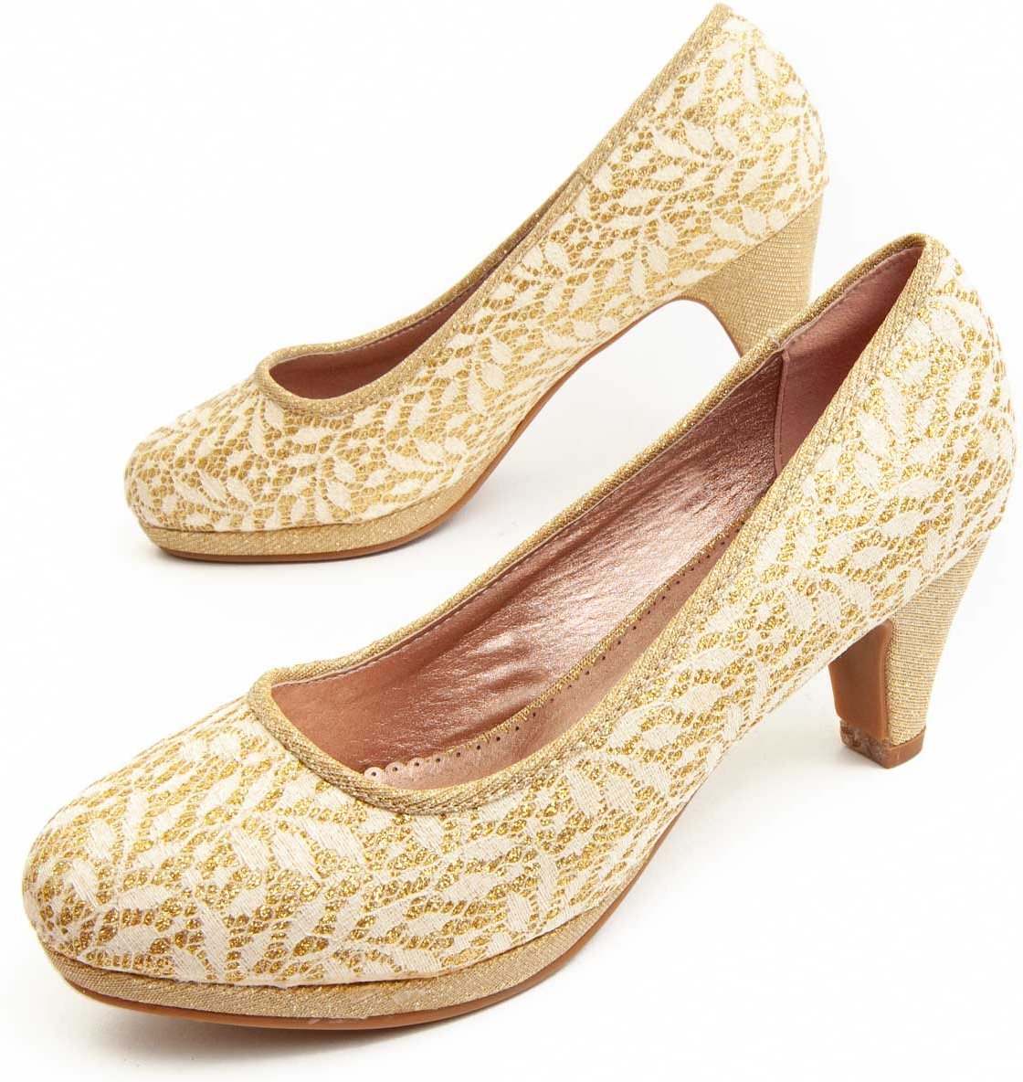 Montevita Absatzschuh Unne51 in Gold