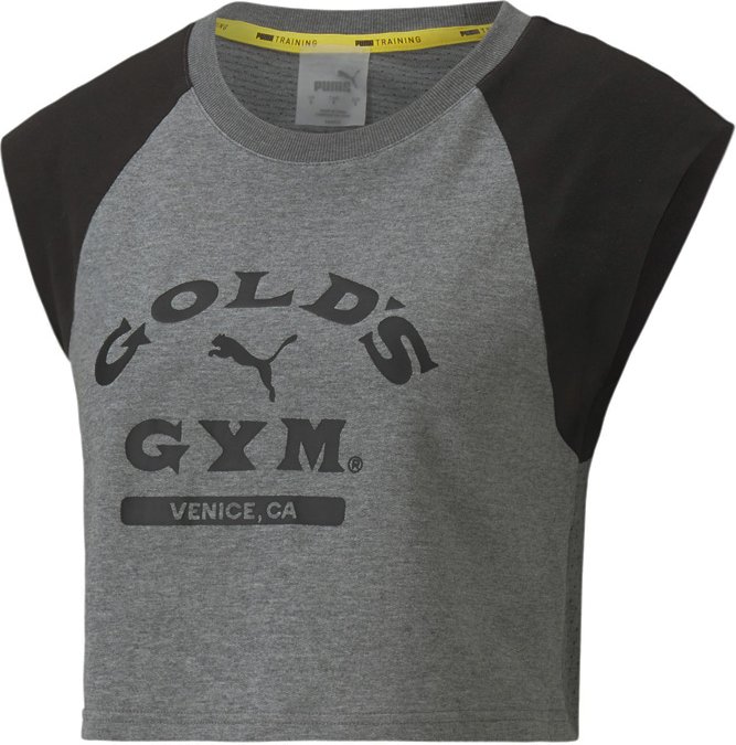 Puma X Gold's Fitness -Logo beschnittene Top - Frauen