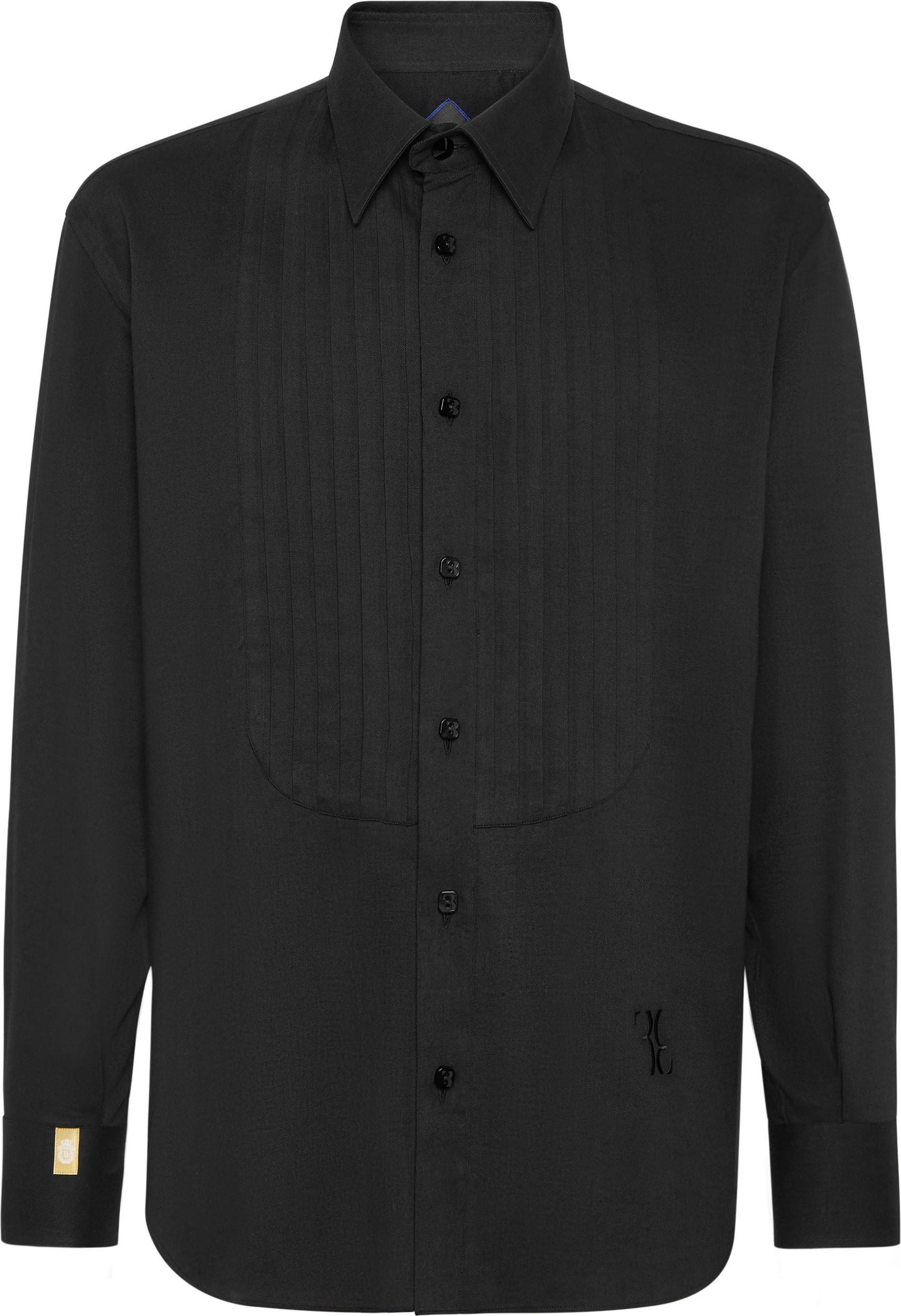 Shirt Gold Cut Ls Silk