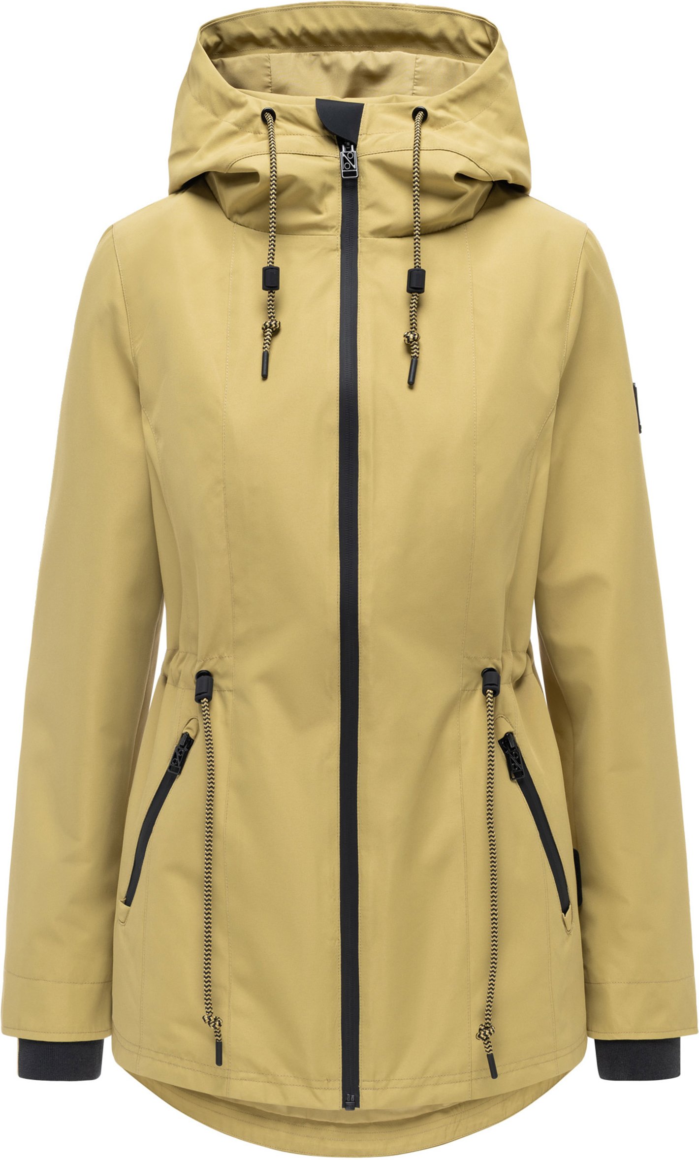 Navahoo Damen Übergangsjacke Blumentanz mit Kapuze