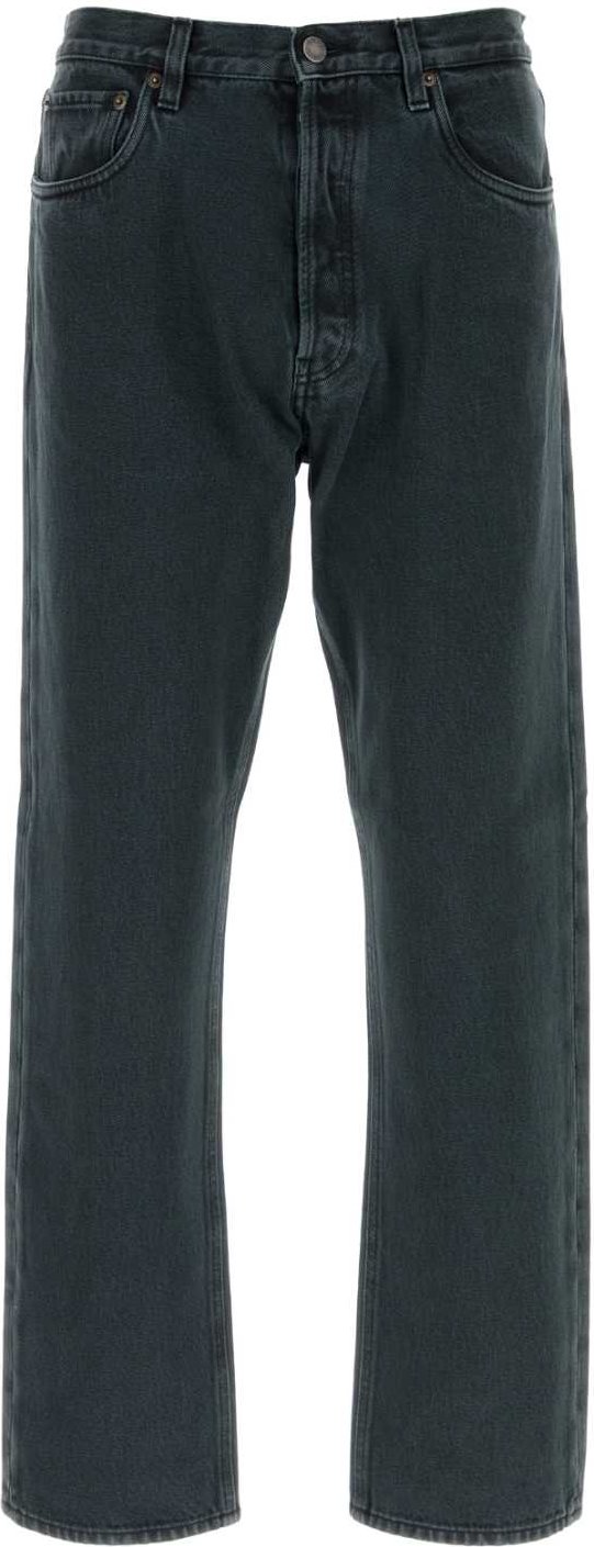 Dunkelblaue Denim-Jeans