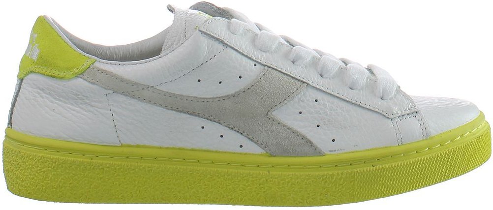 DIADORA MONTECARLO H Farbblock Womens White/Tellow Trainer