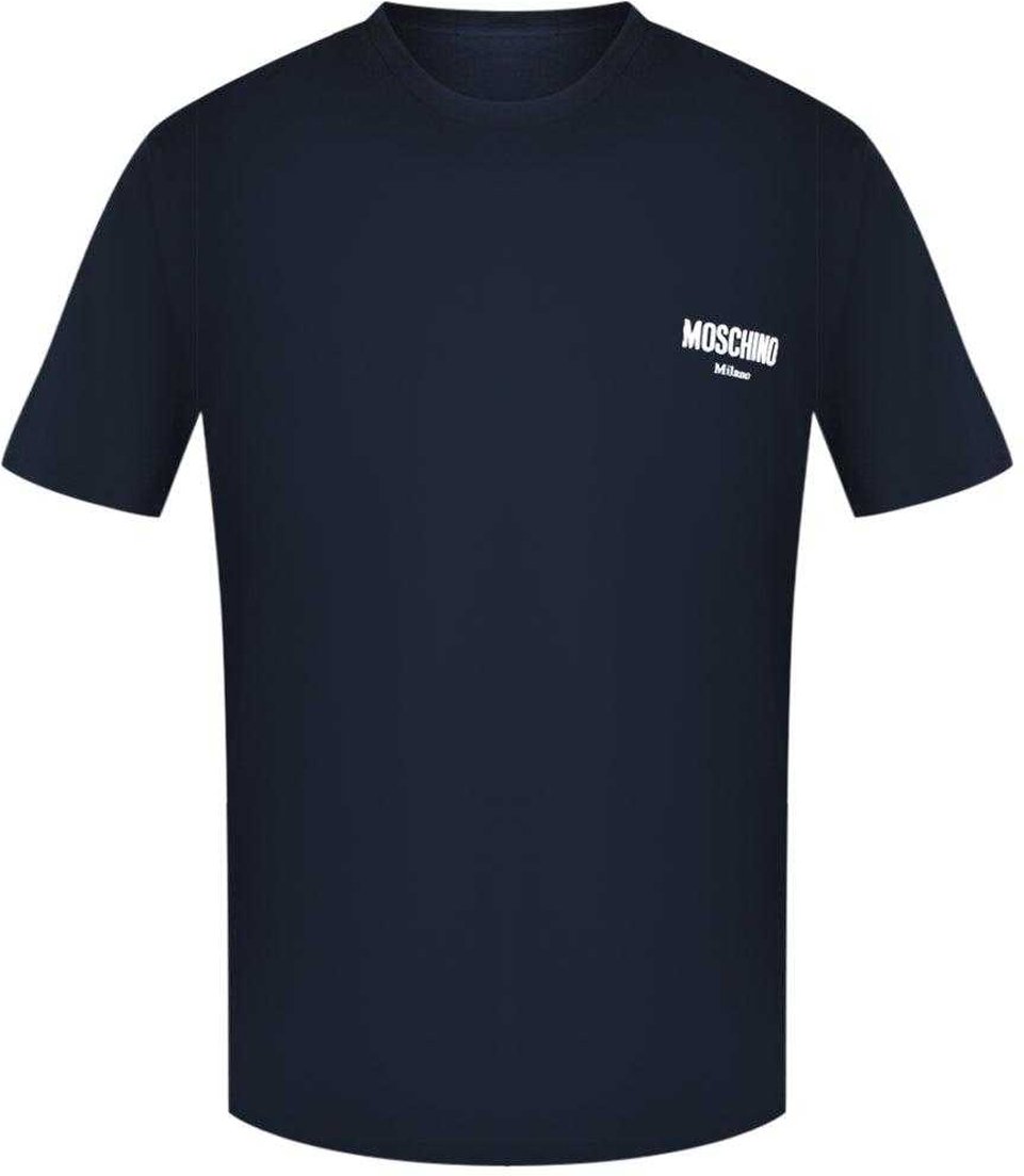 Moschino - "Milano" T-Shirt für Herren (Marine)