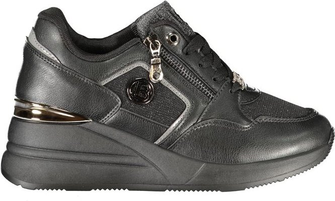 Laura Biagiotti Nero Polyurethan Damen Sneaker