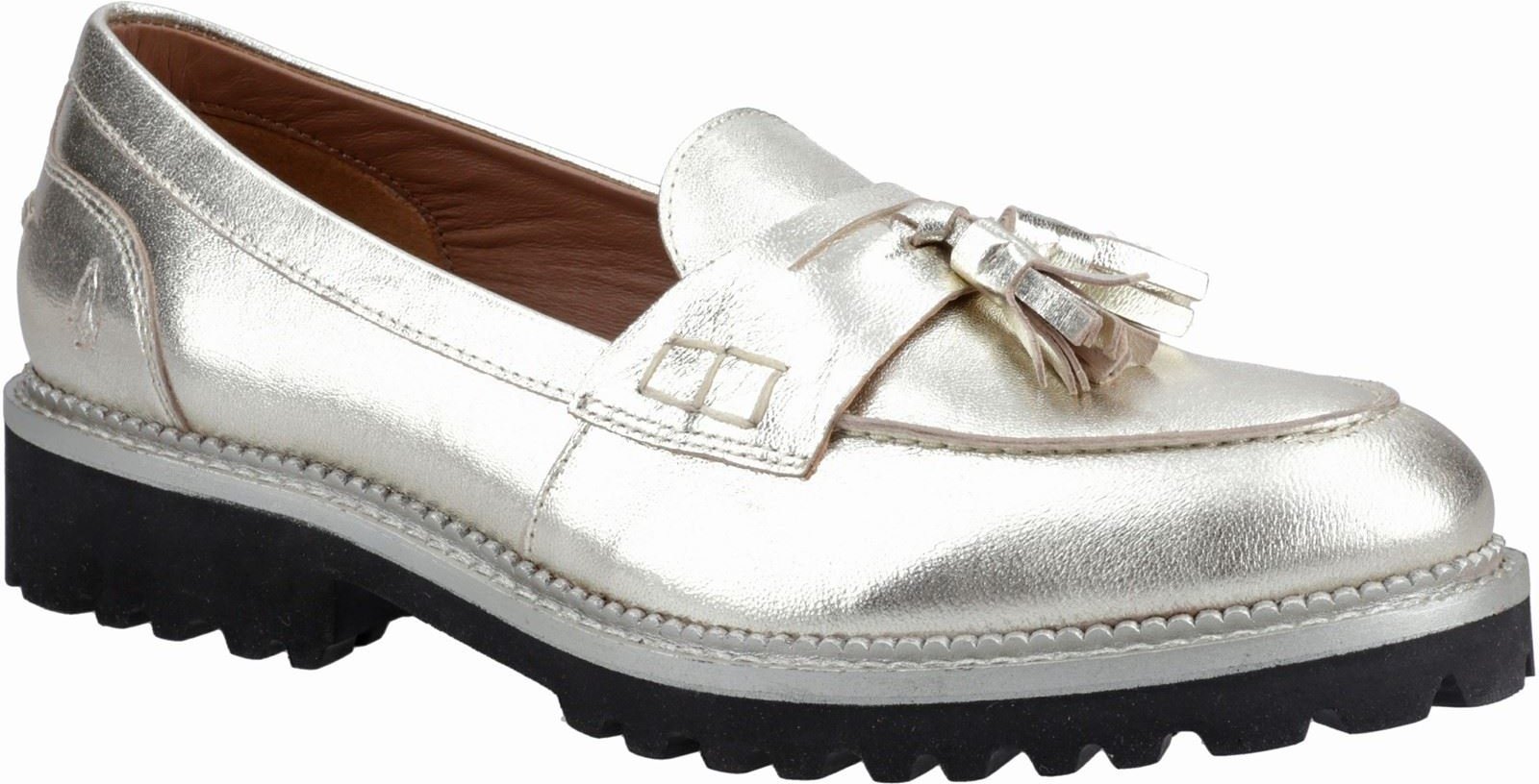 Hush Puppies Ginny Slipper aus Wildleder für Damen in Gold