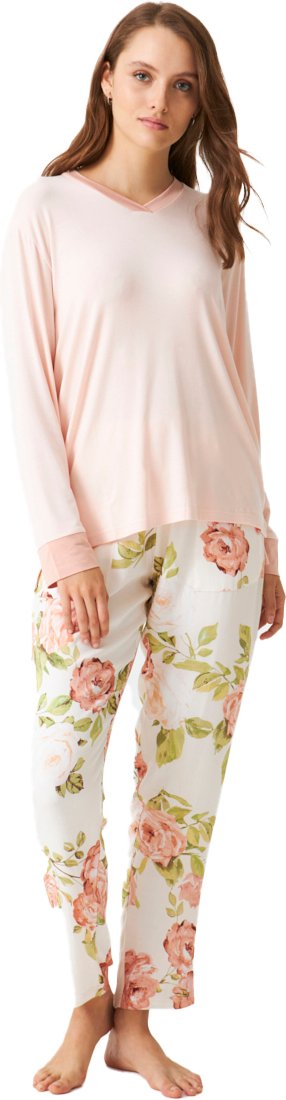 Langärmeliger Schlafanzug JJBDP0101 Frau