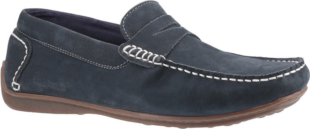 Thumbnail - Hush Puppies Herren Roscoe Leder Slip On Loafer Schuhe