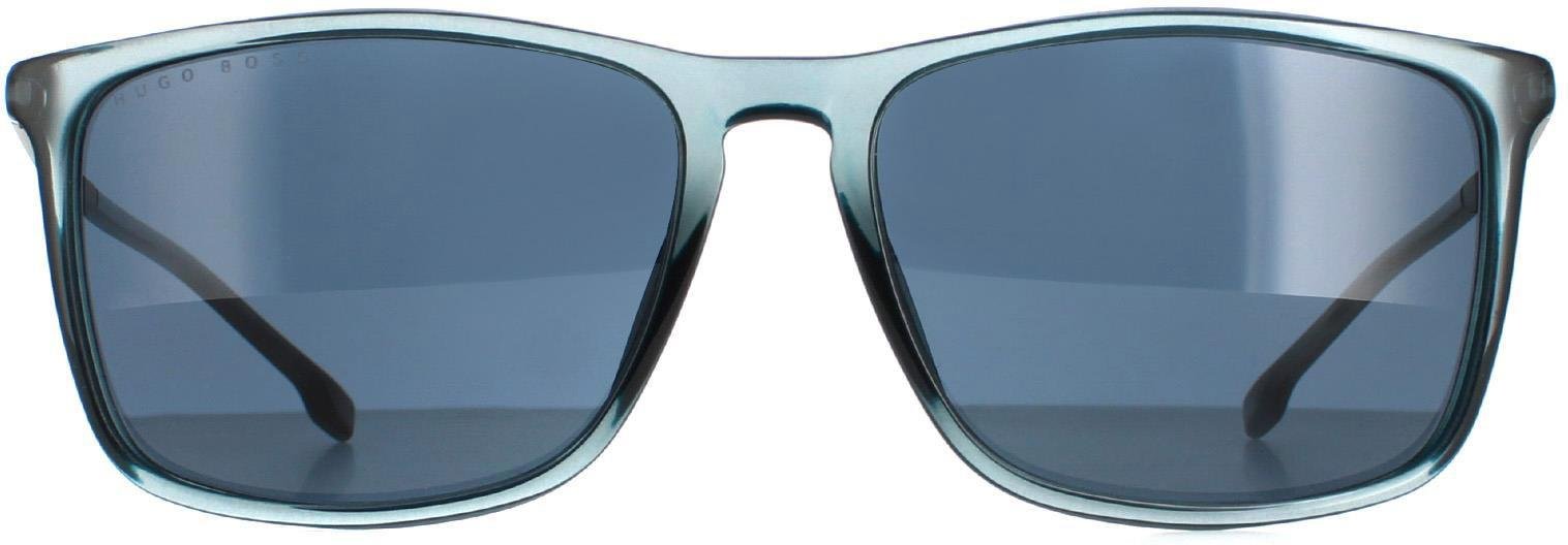 Hugo Boss Rectangle Herren Blau Blau BOSS 1182/S/IT