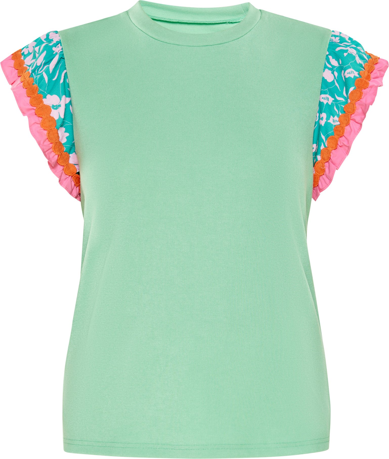 usha Bluse Frauen hellgrün