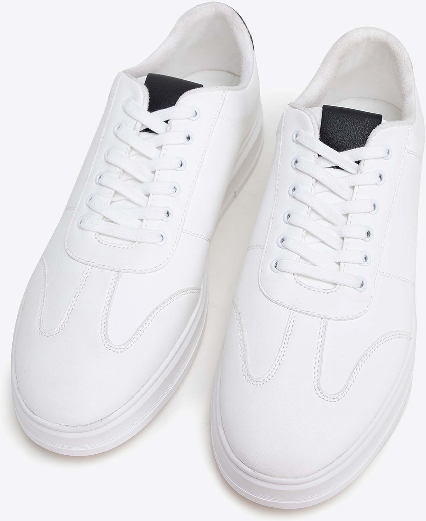 Wittchen Herren-Sneaker aus klassischem, weißem Öko-Leder