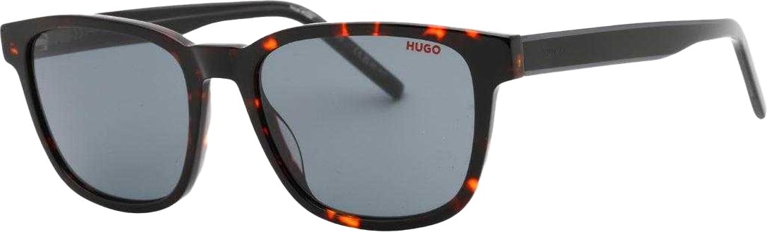 Hugo Boss - Quadratisch-Sonnenbrille für Herren (Havannabraun/Grau)