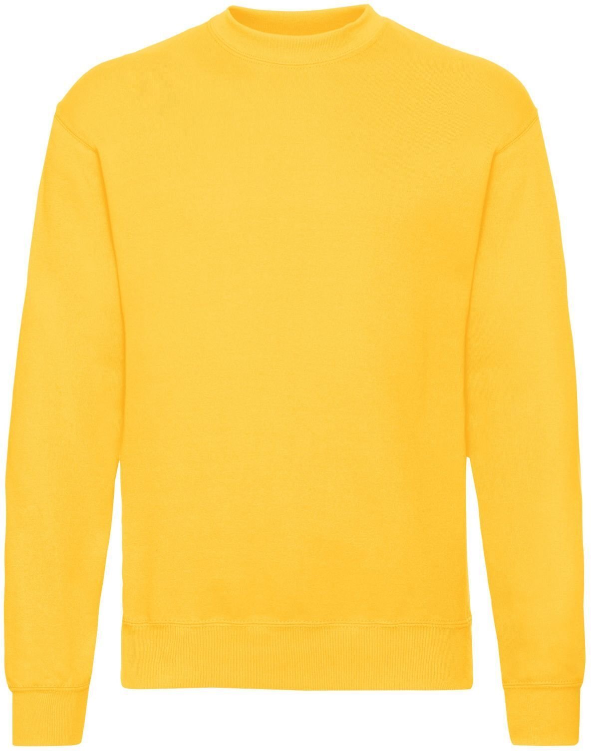 Fruit of the Loom Herren Classic 80/20 Set-in Sweatshirt (Sonnenblumengelb)