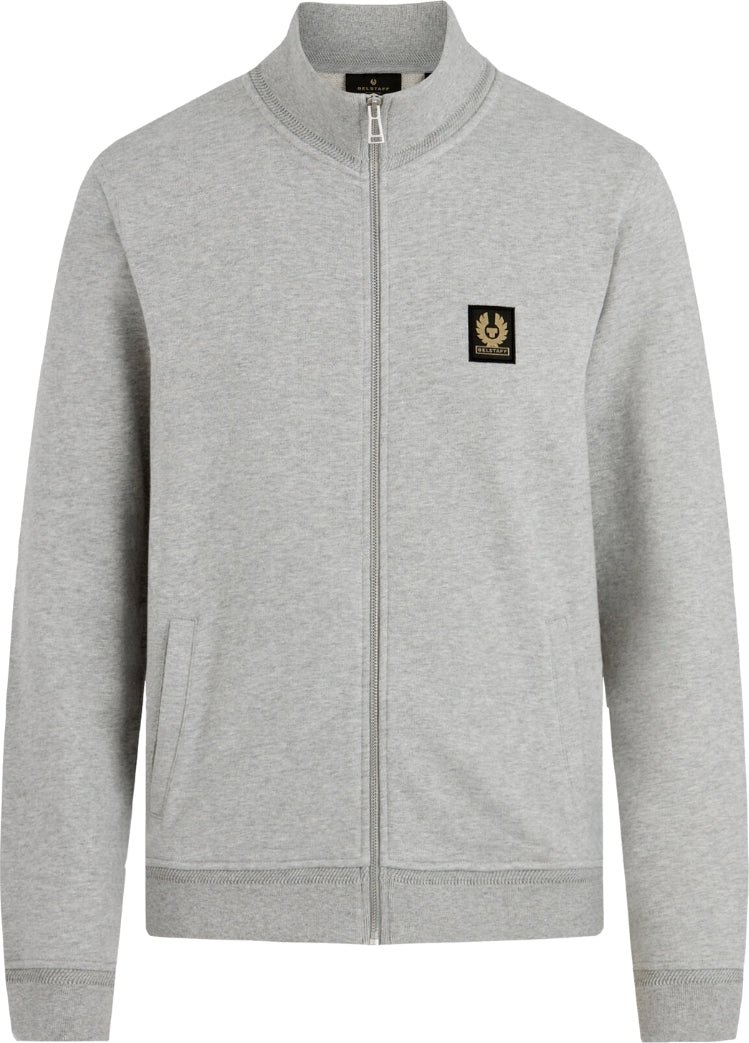 Graues Belstaff-Sweatshirt mit Reissverschluss
