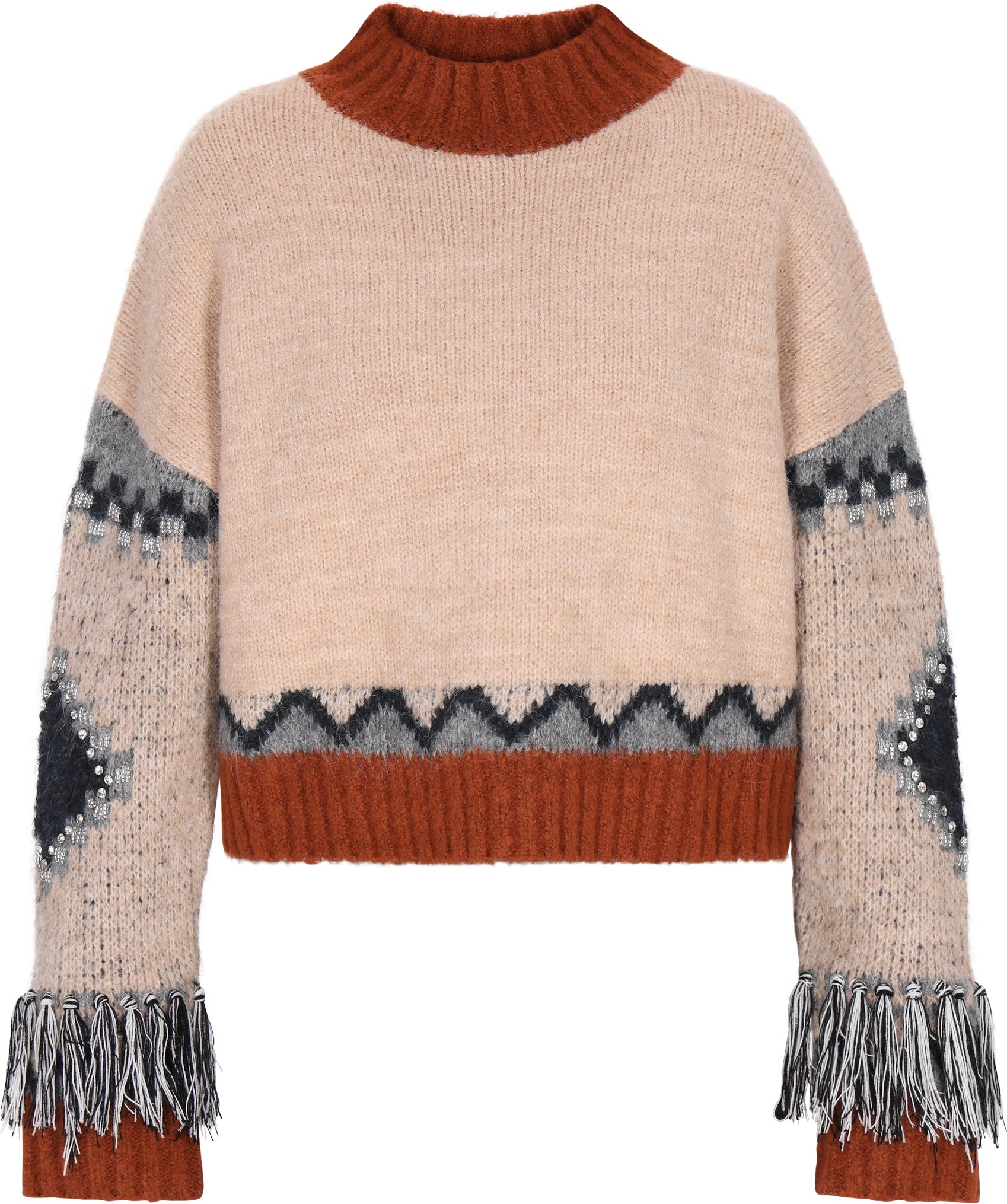 IZIA Zur Seite fahren Damen Beige Mehrfarbig