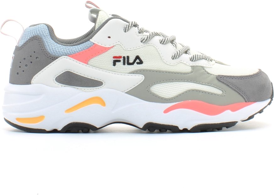 Fila Ray Tracer Womens White/Grey Trainer